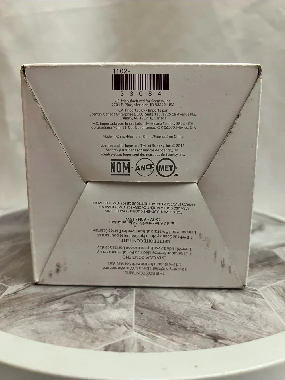 Scentsy Chasing Fireflies Mason Jar Nightlight Wax Warmer 2015 With Box